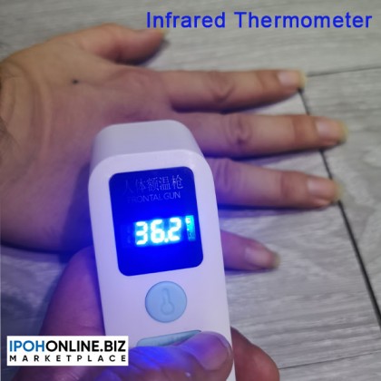 No Contact Digital Infrared Thermometer Fever Temperature Gun - Frontal Gun - 1 Second Reading New Tech
